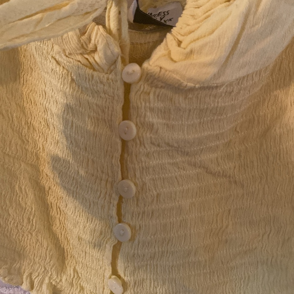 Princess Polly Pink Eyelet Smocked Top - Picture 3 of 6